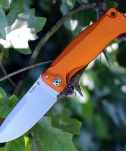 Flash Sale 🔥 LionSteel Lion Steel SR-11 Aluminium Orange SR11AOS, 3.70" Sleipner Plain Blade ❤️