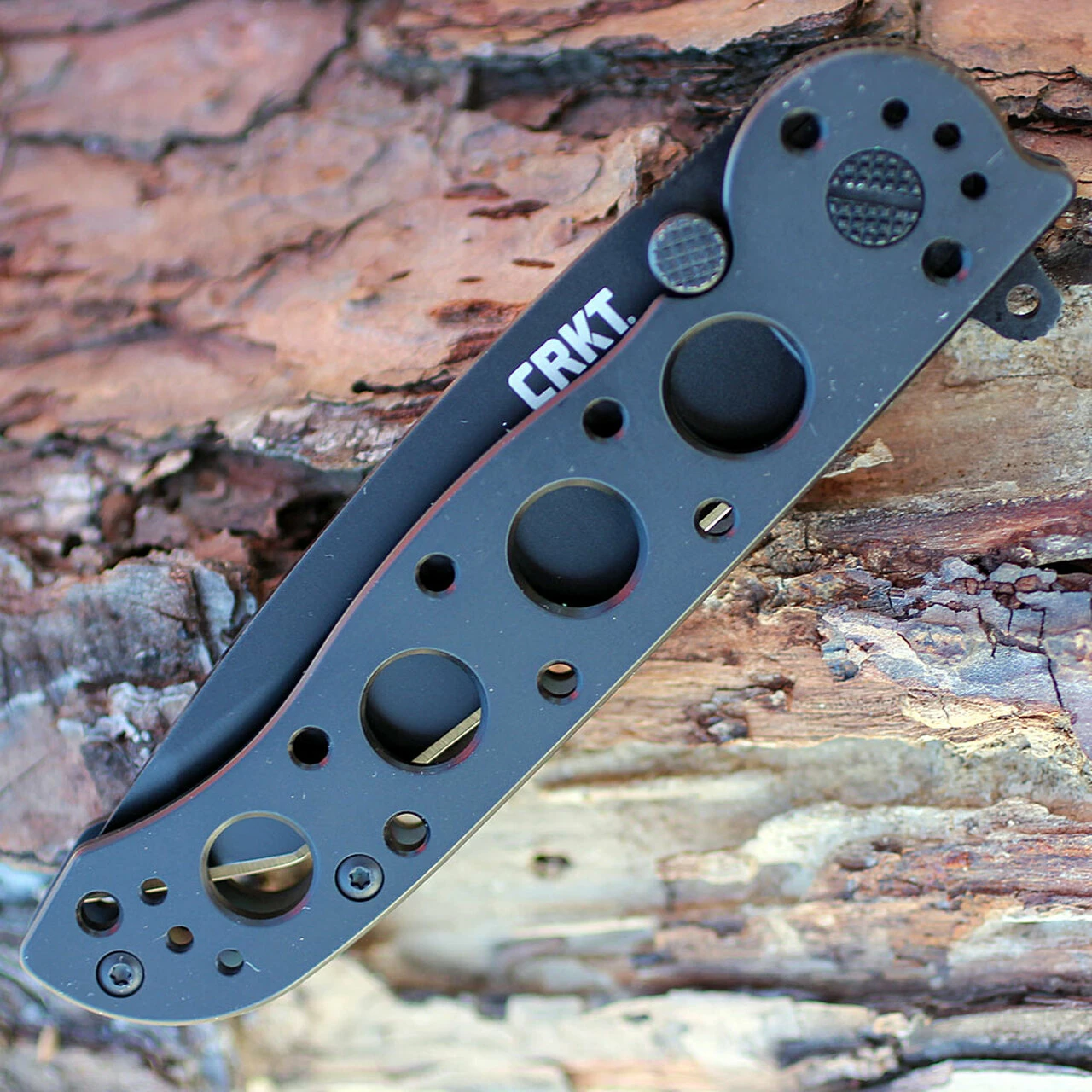 Wholesale 🤩 CRKT M16-02KS Framelock Tanto, 3.05" 12C27 Sandvik Plain Blade, Black Stainless Handle 😍 4 Wholesale 🤩 CRKT M16-02KS Framelock Tanto, 3.05" 12C27 Sandvik Plain Blade, Black Stainless Handle 😍 - Image 4