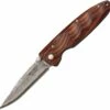 Cheap 💯 Mcusta 24DR Linerlock, 3.25" Damascus Plain Blade, Rosewood Handle 👏