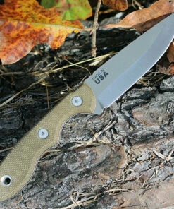 Deals 🧨 TOPS Knives MSKTBF, MSK Rockies Edition, 3" Tumble Blade, Green Canvas Micarta Handle 🌟 -Automatic Knives shop mini scandi tbf.2 03283.1566585885