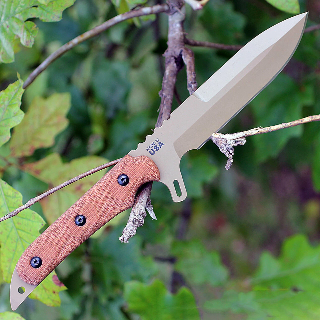 Deals 🔥 Tops MS01 Missile Strike, 6" 1095 Plain Blade, Tan Canvas Micarta Handle ✔️ 2 Deals 🔥 Tops MS01 Missile Strike, 6" 1095 Plain Blade, Tan Canvas Micarta Handle ✔️ - Image 2