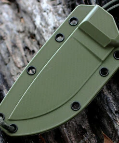 Budget ✨ ESEE Knives ESEE 3MIL-P, Plain Edge, OD Green Molded Sheath with Molle Back 😍 -Automatic Knives shop molded green sheath 3 20468.1566589570