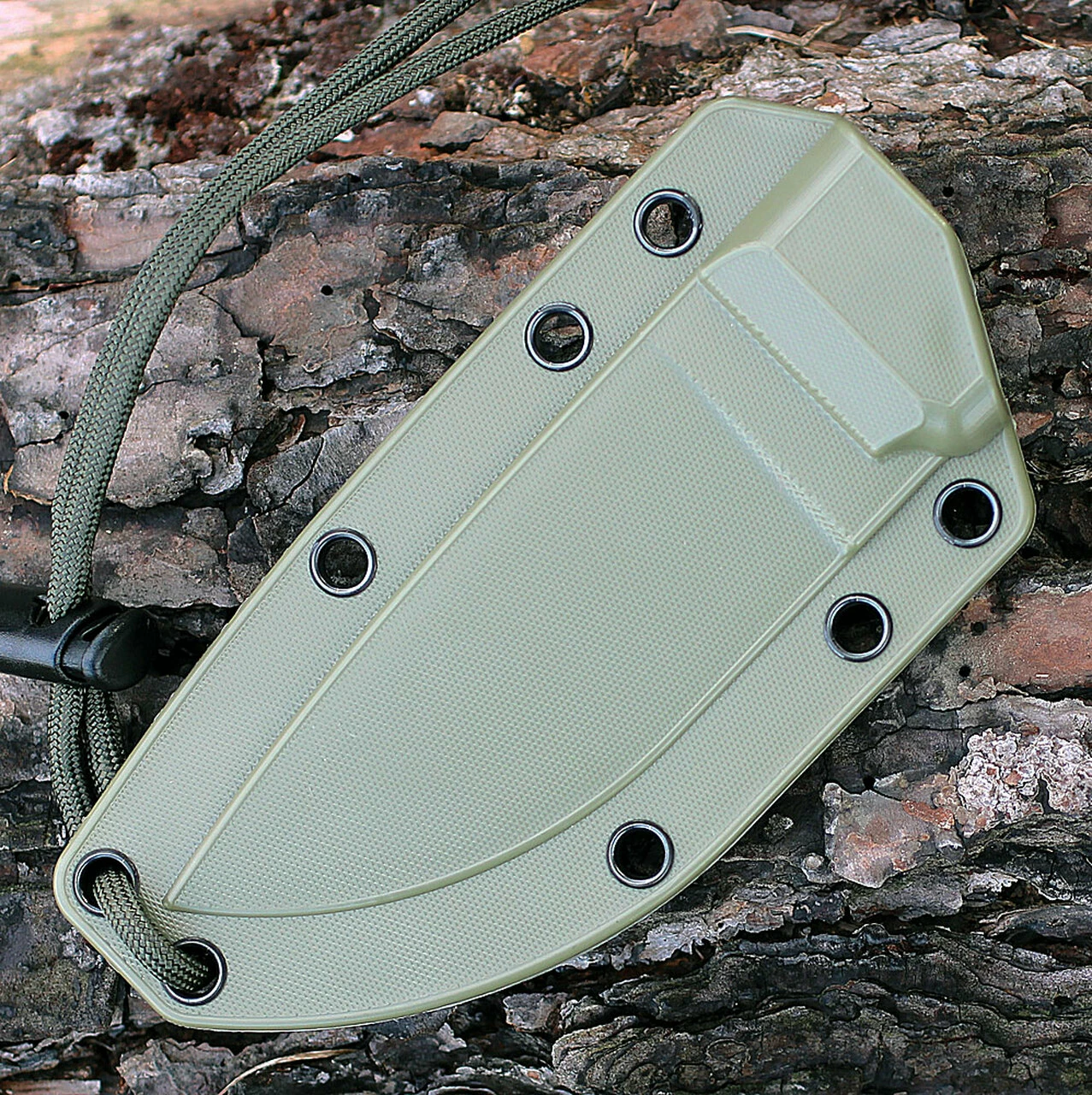 Cheap 🤩 ESEE Knives ESEE 3P-DT, Plain Edge, Foliage Green Molded Sheath 🔥 3 Cheap 🤩 ESEE Knives ESEE 3P-DT, Plain Edge, Foliage Green Molded Sheath 🔥 - Image 3