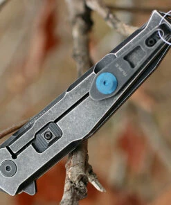 Outlet ⌛ Ruike Beta Plus P108SB, 3.46" 14C28N Plain Blade, Black Stonewash Stainless Handle 🛒 -Automatic Knives shop p108 sb.2 19787.1566585932