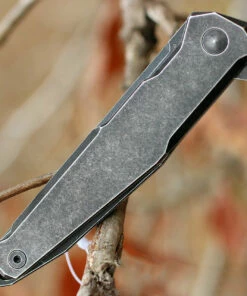 Outlet ⌛ Ruike Beta Plus P108SB, 3.46" 14C28N Plain Blade, Black Stonewash Stainless Handle 🛒 -Automatic Knives shop p108 sb.3 18595.1566585931