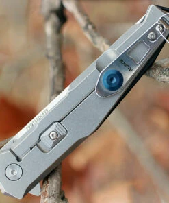 Outlet 🧨 Ruike Beta Plus P108SF, 3.46" 14C28N Plain Blade, Stonewash Stainless Handle 🔥 -Automatic Knives shop p108 sf.2 61907.1566585934