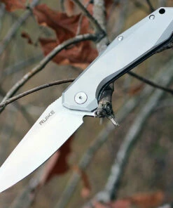 Best deal 🤩 Ruike Beta Plus P135SF, 3.5" 14C28N Plain Blade, Stainless Handle ✨