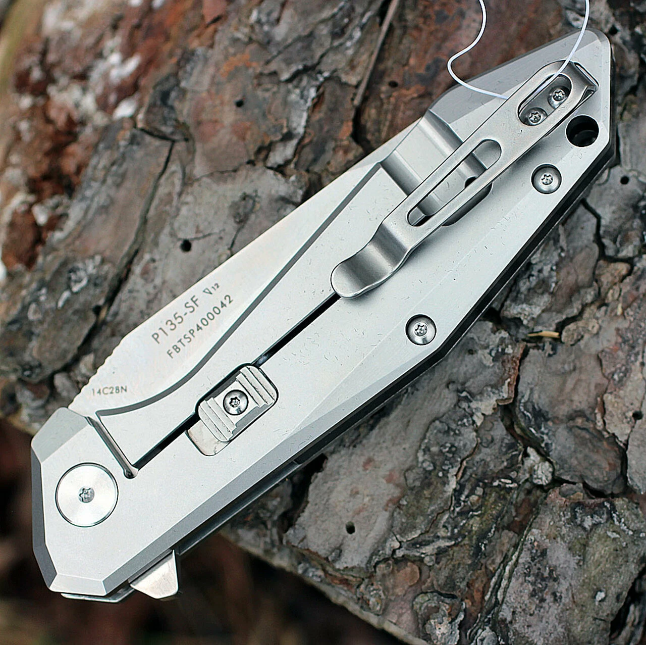 Best deal 🤩 Ruike Beta Plus P135SF, 3.5" 14C28N Plain Blade, Stainless Handle ✨ 4 Best deal 🤩 Ruike Beta Plus P135SF, 3.5" 14C28N Plain Blade, Stainless Handle ✨ - Image 4