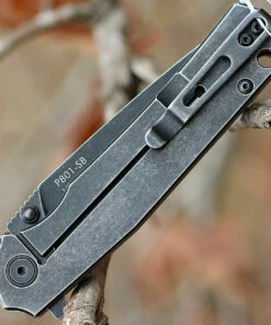 Brand new 💯 Ruike P801SB, 3.4" 14C28N Plain Blade, Black Stonewashed Stainless Handle ⭐ 7 Brand new 💯 Ruike P801SB, 3.4" 14C28N Plain Blade, Black Stonewashed Stainless Handle ⭐ -Automatic Knives shop p801sb.2 40603.1566585954