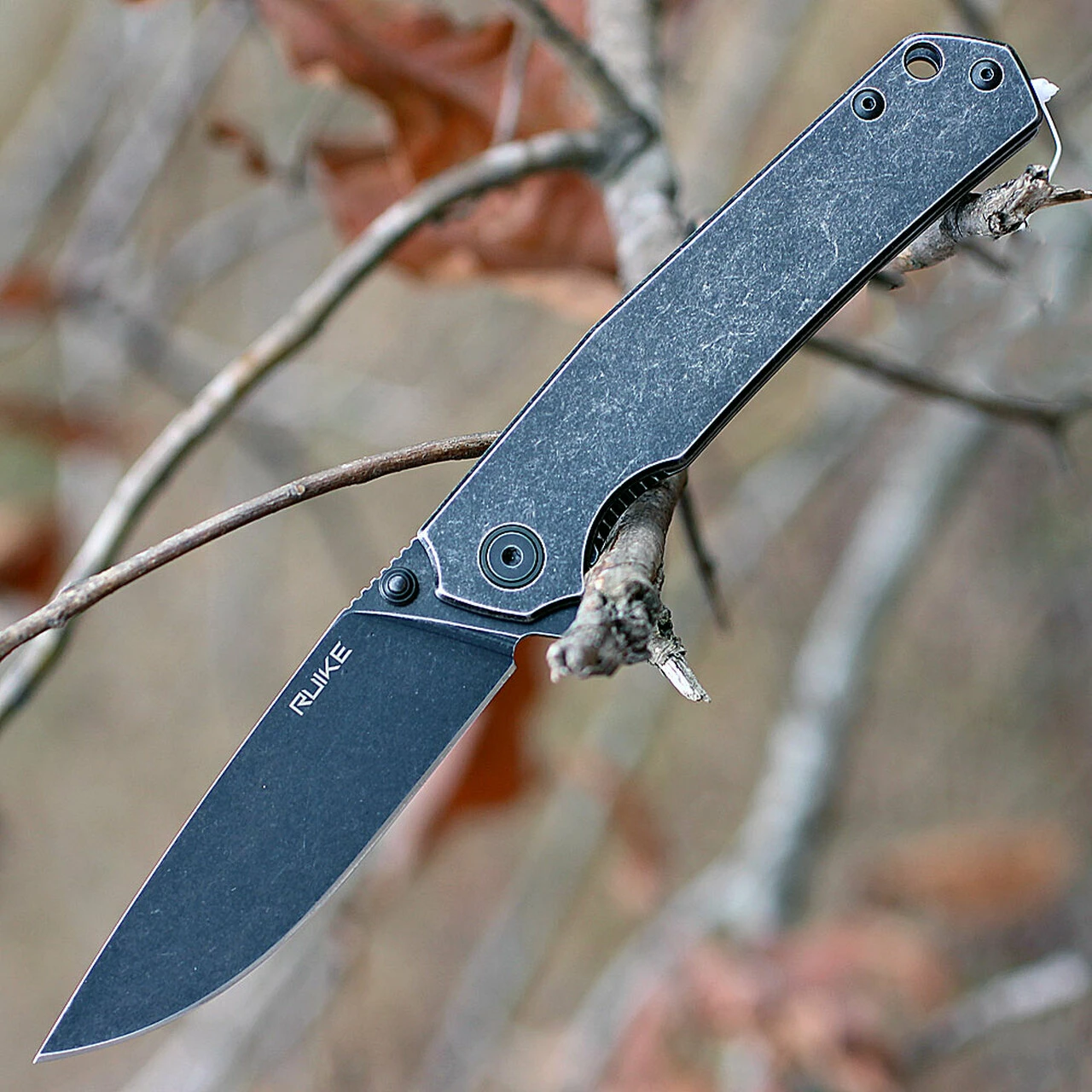 Brand new 💯 Ruike P801SB, 3.4" 14C28N Plain Blade, Black Stonewashed Stainless Handle ⭐ 1 Brand new 💯 Ruike P801SB, 3.4" 14C28N Plain Blade, Black Stonewashed Stainless Handle ⭐