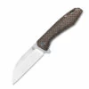 Hot Sale 🔥 QSP Knife QSP Pelican Brown Micarta (3.6" CPM-S35VN 2-Tone Satin) QS118-A2 🛒