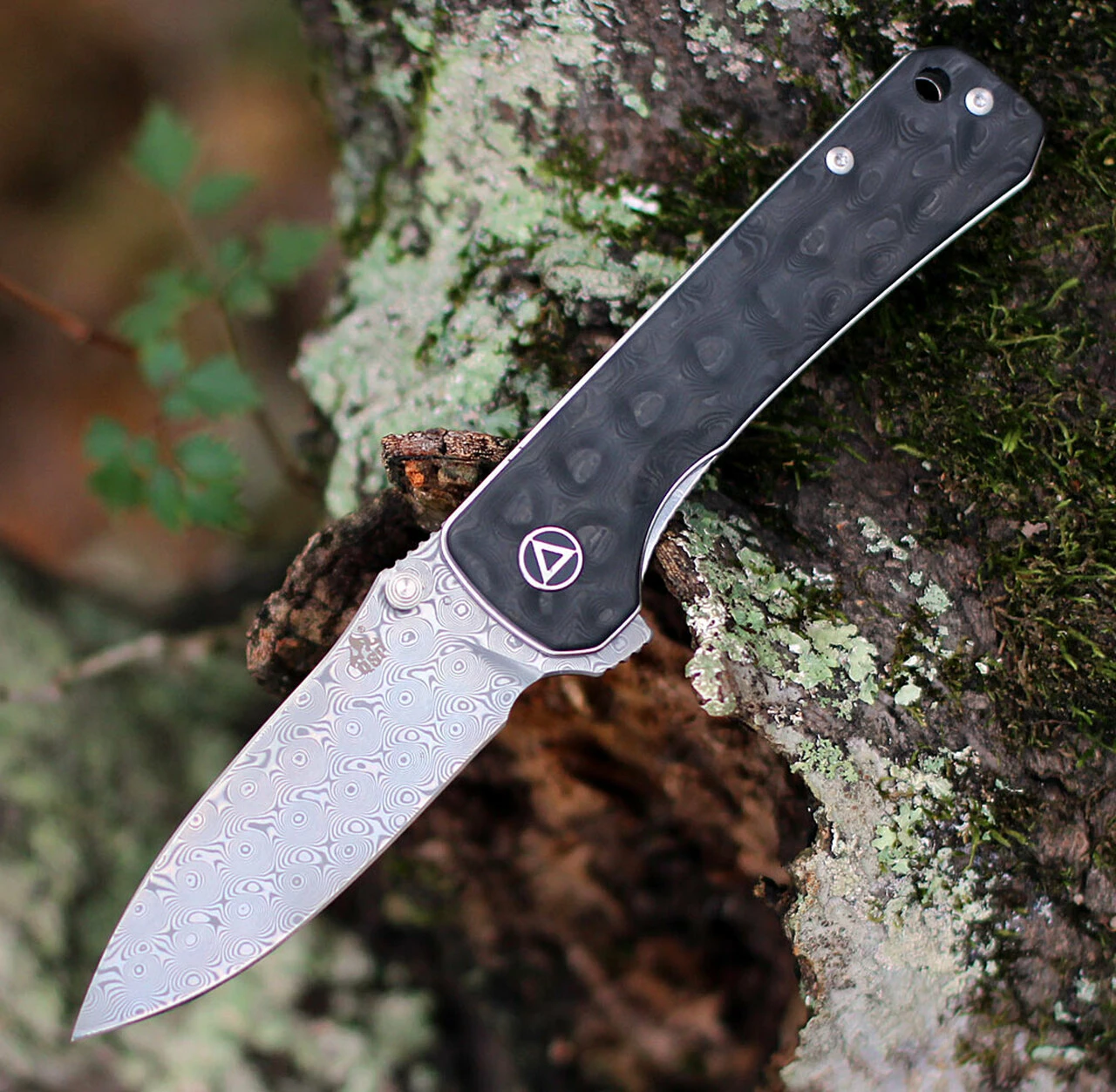 Deals 🎉 QSP Knife Hawk Linerlock QS131-A, 3.225" Damascus Plain Blade, Carbon Fiber Handle 🤩 1 Deals 🎉 QSP Knife Hawk Linerlock QS131-A, 3.225" Damascus Plain Blade, Carbon Fiber Handle 🤩