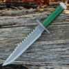 Wholesale 🛒 Rambo 9293 First Blood Signature Edition, 9" Stainless Plain Blade, Green Nylon Cord-wrapped Handle 💯