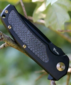 Wholesale 🤩 Reate Knives 05 Mini Horizon Framelock Black Coated Titanium, 3.5 in M390 Plain Blade 💯 -Automatic Knives shop rea05.4 35142.1566585986