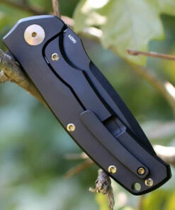 Wholesale 🤩 Reate Knives 05 Mini Horizon Framelock Black Coated Titanium, 3.5 in M390 Plain Blade 💯 -Automatic Knives shop rea05.5 66372.1566585987