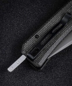 Cheap 😀 CIVIVI Knives CIVIVI Relic Flipper w/Tweezers - Green Micarta (3.5" Damascus) C20077B-DS1 👍 -Automatic Knives shop relic 1 76478.1635262428