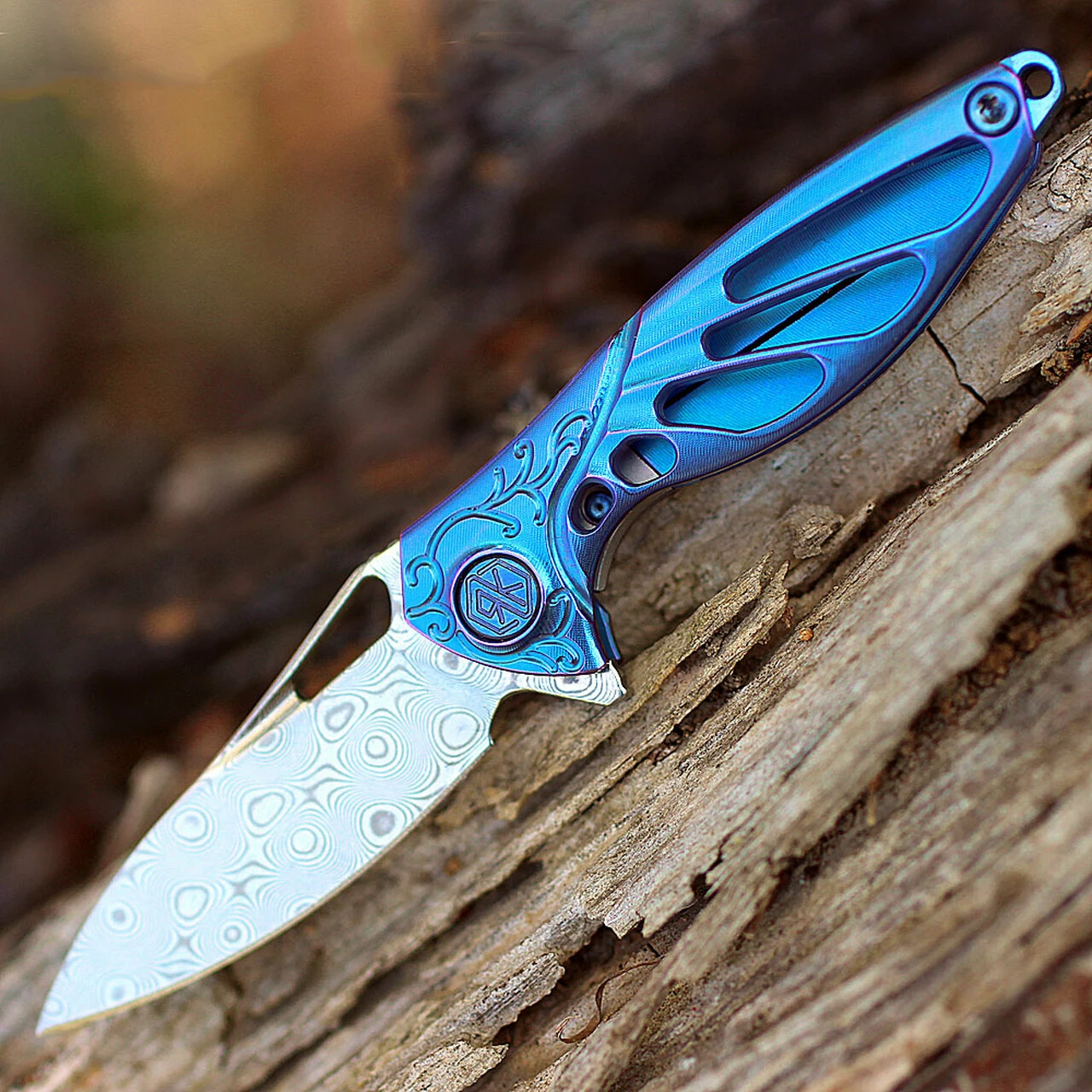 Top 10 β Rike Knife MINI Hummingbird Framelock, 1.57" Damascus Plain Blade, Blue Titanium Handle π 1 Top 10 β Rike Knife MINI Hummingbird Framelock, 1.57" Damascus Plain Blade, Blue Titanium Handle π