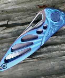 Top 10 β Rike Knife MINI Hummingbird Framelock, 1.57" Damascus Plain Blade, Blue Titanium Handle π 7 Top 10 β Rike Knife MINI Hummingbird Framelock, 1.57" Damascus Plain Blade, Blue Titanium Handle π -Automatic Knives shop rkminib.3 20834.1566585919