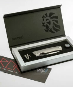 Wholesale 🌟 LionSTEEL ROK - Gray Sculpted Titanium (3.25" M390 Satin) ROKG 🔔 13 Wholesale 🌟 LionSTEEL ROK - Gray Sculpted Titanium (3.25" M390 Satin) ROKG 🔔 -Automatic Knives shop rok 1 83096.1590078446