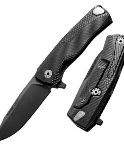 Brand new 💯 LionSteel ROK Aluminum-Black ROKAOS, 3.27" M390 Black Blade, Aluminum Handle ✨