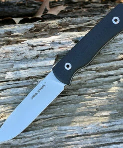 Best deal 😀 Real Steel 3719 Bushcraft Plus Survival, 4.5" 14C28N Plain Blade, Black Textured G-10 Handle 🔔