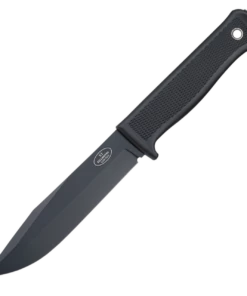 Best Pirce 👏 Fallkniven S1 Forest Knife - Black Thermorun (5.13" Black VG-10) Black Leather FN14L 🤩