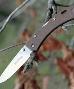 Best reviews of 🔥 SALEH Knives SNS, 3.5" N690Co Plain Blade, Desert Tan G-10 Handle ❤️