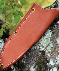 Budget 🎉 Bark River Knives Bark River Mountaineer II - Natural Canvas Micarta (3.5" CPM CRU-Wear) 02-064-MNC ✔️ -Automatic Knives shop sheath.1 34697.1630510828