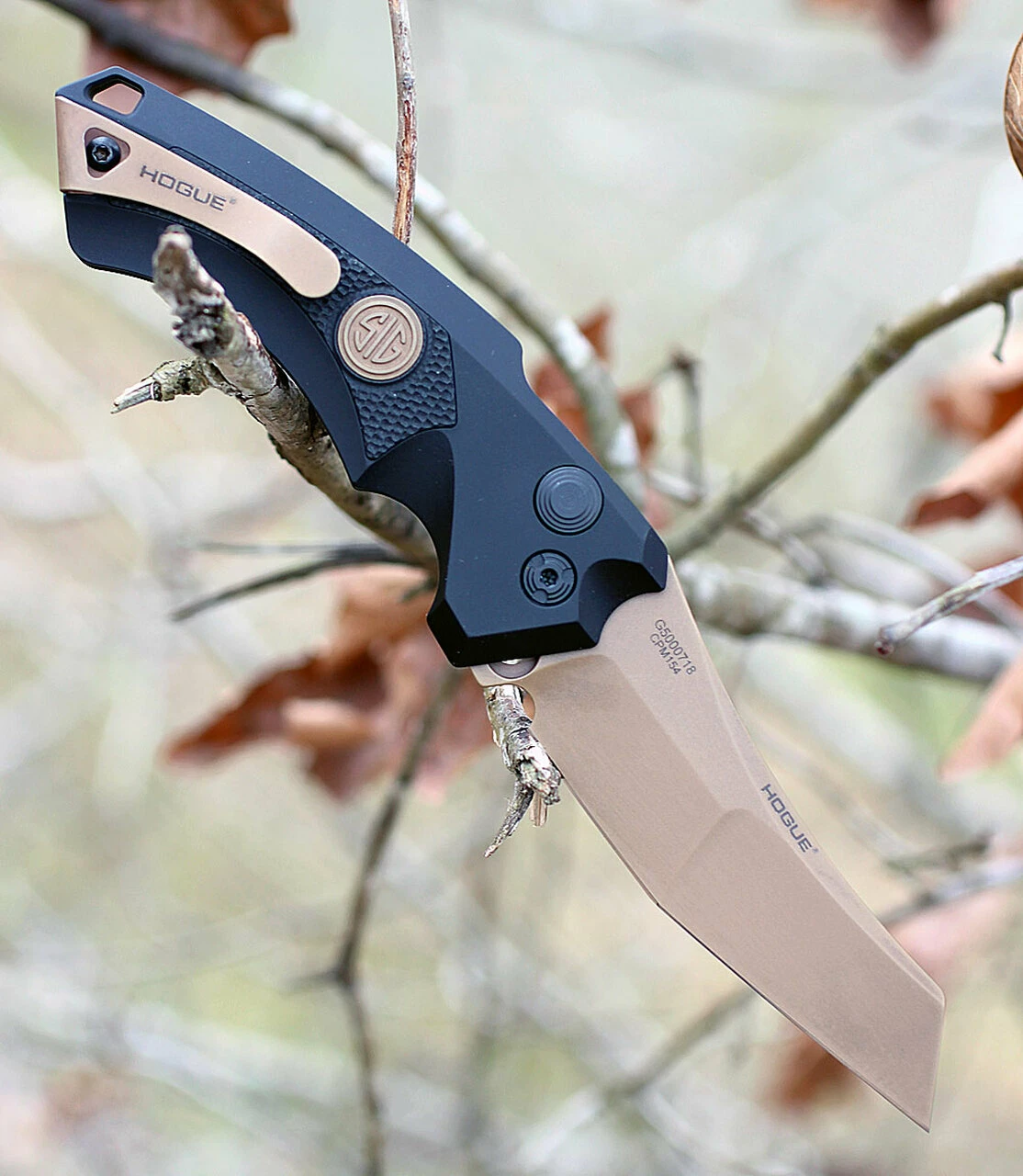 Best reviews of 😍 Hogue Sig Sauer 36520 EX-A05 Emperor Scorpion, 3.5" CPM154 Wharncliffe Plain Blade, Black Aluminum/Black G-10 Handle 💯 2 Best reviews of 😍 Hogue Sig Sauer 36520 EX-A05 Emperor Scorpion, 3.5" CPM154 Wharncliffe Plain Blade, Black Aluminum/Black G-10 Handle 💯 - Image 2