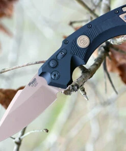 Wholesale 👍 Hogue Sig Sauer 36530 EX-A05 Emperor Scorpion, 3.5" CPM154 Spear Point Plain Blade, Black Aluminum/Black G-10 Handle ⭐