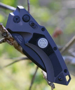 Best Sale 😍 Hogue SIG 36532 EX-A05 Tactical Folder, 3.5" Black Cerakote Spear Point Blade, Grey Aluminum Frame & Solid Black G-10 Inserts 🎁 6 Best Sale 😍 Hogue SIG 36532 EX-A05 Tactical Folder, 3.5" Black Cerakote Spear Point Blade, Grey Aluminum Frame & Solid Black G-10 Inserts 🎁 -Automatic Knives shop sig36532.2 59267.1566586265