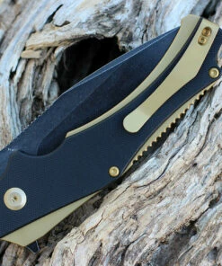 Top 10 ⭐ Kansept Knives Kansept Hellx - Blk G10 / Gold Stainless (3.6" D2 Black SW) T1008A7 🛒 -Automatic Knives shop t1008a7.1 01042.1644962863