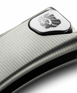 New 🧨 LionSteel Thrill Slip Joint - Gray Ti (3.2" Satin M390) TL-GY 🔔 -Automatic Knives shop tl gy 3 61095.1640760083