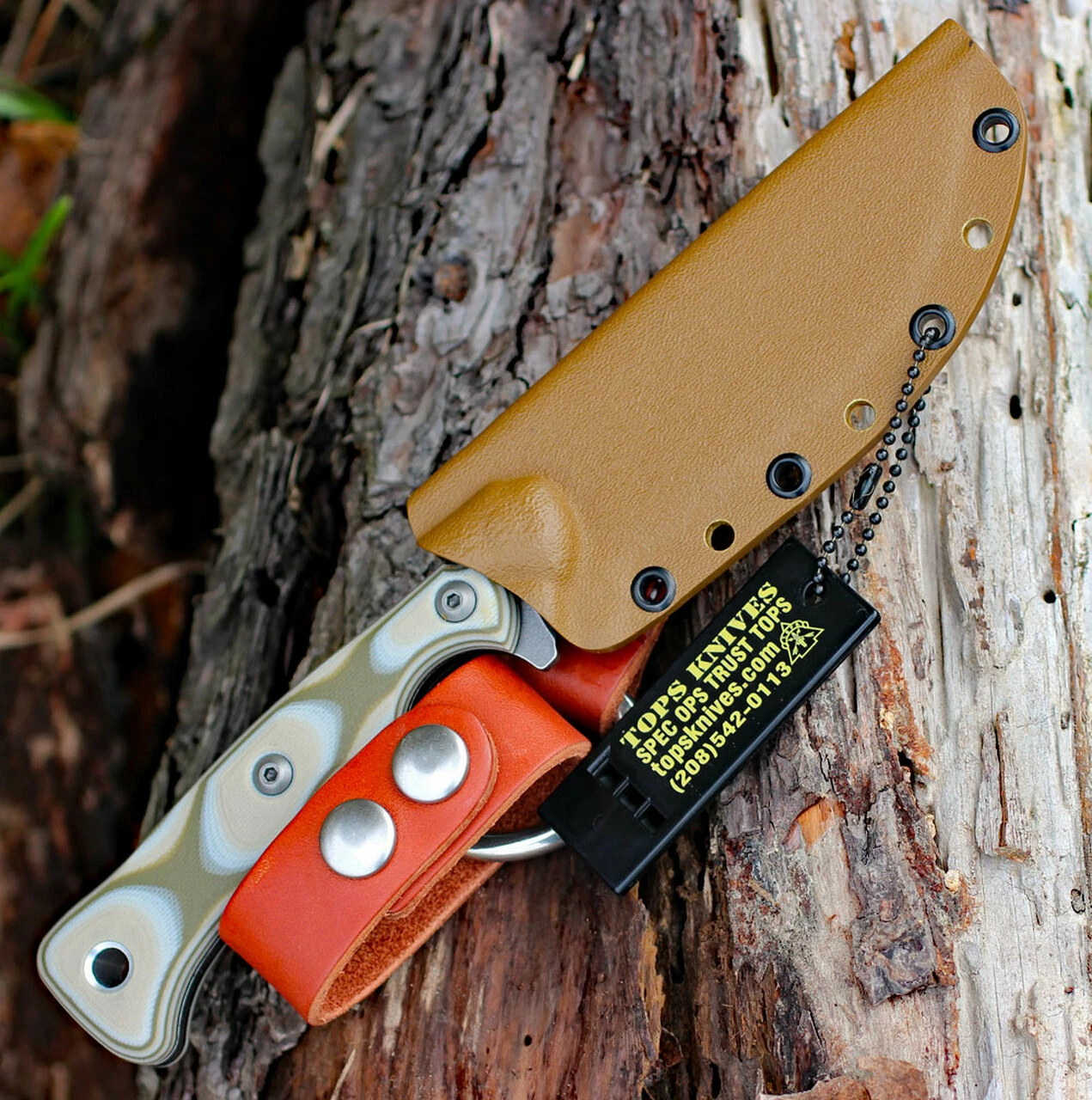 Brand new 🌟 TOPS Camp Creek CPCK01, 4.38" CPM S35VN Tumble Blade, Camo G10 Handle 💯 3 Brand new 🌟 TOPS Camp Creek CPCK01, 4.38" CPM S35VN Tumble Blade, Camo G10 Handle 💯 - Image 3