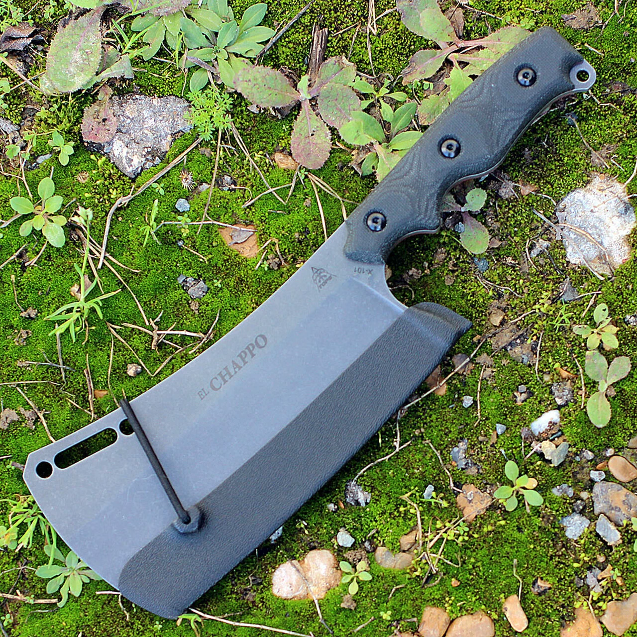 Buy 😍 Case TOPS ECHA01 El Chappo, 6" 1095 Plain Blade, Black Canvas Micarta Handle 😍 2 Buy 😍 Case TOPS ECHA01 El Chappo, 6" 1095 Plain Blade, Black Canvas Micarta Handle 😍 - Image 2