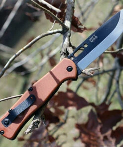 Best Pirce 🔥 TOPS FCF01 Fieldcraft Folder, 4.38" 1095 Plain Blade, Tan Canvas Micarta Handle 🧨 -Automatic Knives shop tpfcf01.1 16456.1566585954