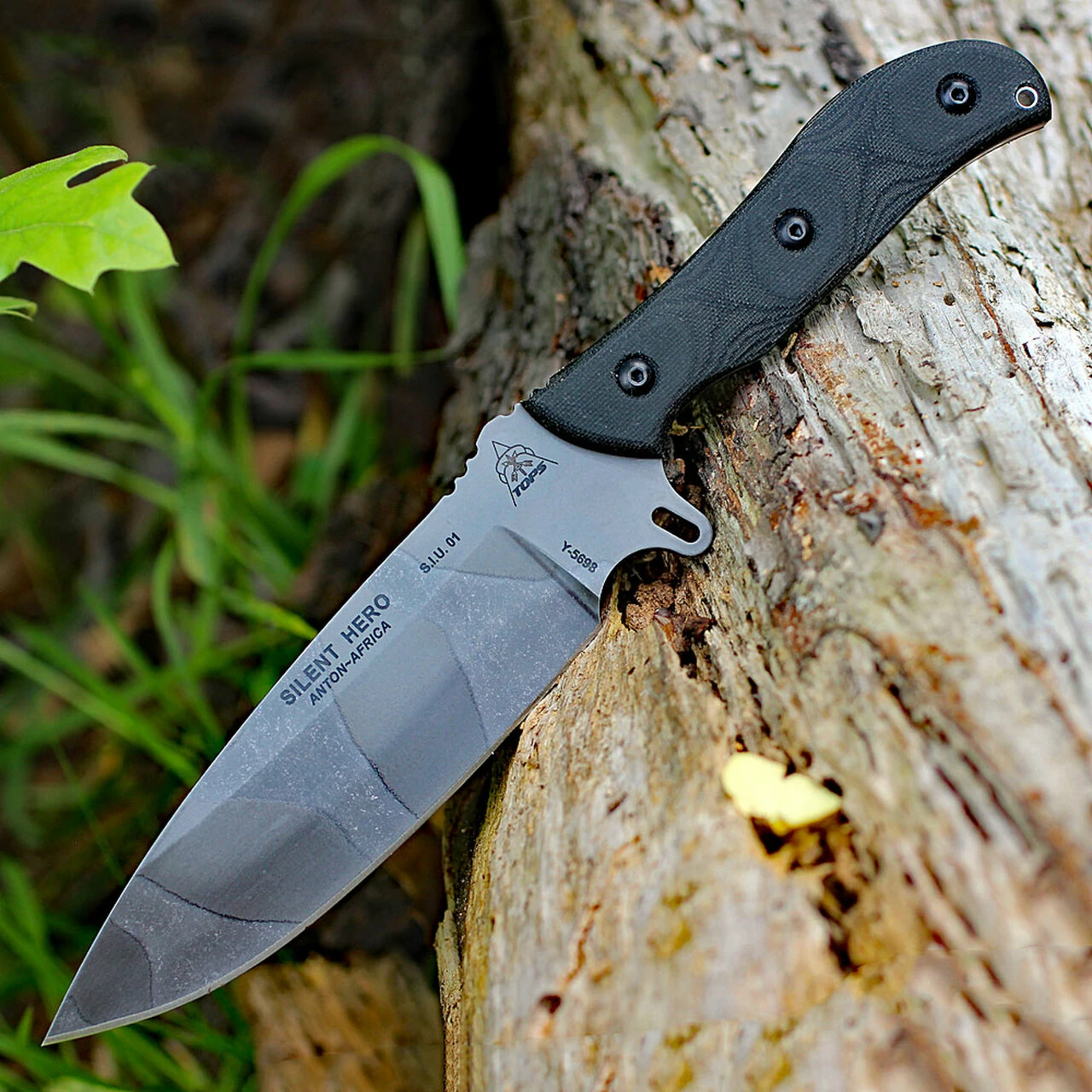 Brand new 🤩 Tops Silent Hero Camo-HERO02C, 6.38" Camo Plain Blade, Black Smooth Micarta Handle 🔔 1 Brand new 🤩 Tops Silent Hero Camo-HERO02C, 6.38" Camo Plain Blade, Black Smooth Micarta Handle 🔔