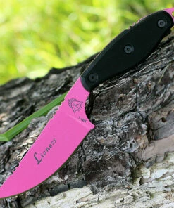 Budget ❤️ TOPS Knives Lioness Fixed Blade, 1095 High Carbon Steel, Black G-10 Handle ⭐