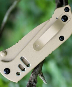 Best Pirce 😍 TOPS MIL35T05 Mil-Spie, 3.5" N690Co Tan Tanto Blade, Coyote Tan Aluminum Handle ✨ -Automatic Knives shop tpmil35t05.2 75086.1566586040