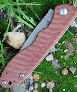 Best reviews of 😍 TOPS Mini Scandi Folder 4.0, 3.25" N690Co Plain Blade, Tan Canvas Micarta Handle 🤩 -Automatic Knives shop tpmsf40 1 55752.1566585968