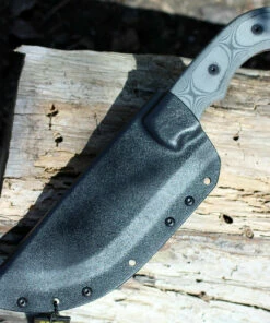 Brand new ❤️ TOPS TOM BROWN TRACKER, CAMO, GREY LINEN MICARTA HANDLES ✨ -Automatic Knives shop tptbt010c 1 50831.1566586338