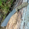 Best reviews of 🎉 Tops Tundra Trekker TDTK-01, 9" 1095 Carbon Steel, Green Canvas Micarta Handle ❤️