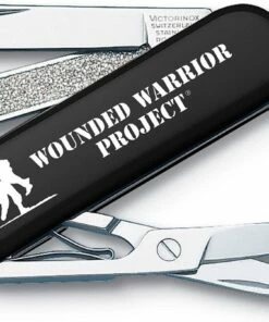Budget 👍 Victorinox Swiss Army Classic SD Wounded Warrior - Black 😀