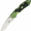 Deals 🛒 V Nives 30138 Griptide, 3.25" 8Cr14MoV Plain Blade, Green Aluminum, Black Rubber Inlay Handle 👏
