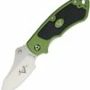 Cheap 🔥 V Nives 30152 Stout, 2.5" 8Cr14MoV Plain Blade, Green Aluminum, Black Rubber Inlay Handle 🛒