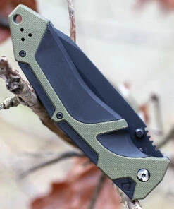 Best deal ๐งจ V Nives 30176 Fractal Assist, 3.6" Black D2 Plain Blade, Black G-10, Green FRN Inlay Handle ๐ 7 Best deal ๐งจ V Nives 30176 Fractal Assist, 3.6" Black D2 Plain Blade, Black G-10, Green FRN Inlay Handle ๐ -Automatic Knives shop vni30176 1 25431.1566586010