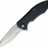 Coupon 💯 V Nives 30275 Scuff, 2.8" 5Cr14MoV Plain Blade, Black FRN Handle 🎉