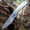 Best reviews of 🔥 WE Knife Co. Saakshi - Natural G-10 / Black Ti (3.3" CPM-20CV SW) 20020C-4 💯