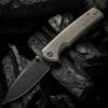 Budget ✨ We Knife Co. WE Knife Subjugator - Bronze Ti (3.5" CPM 20CV Blk SW) WE21014C-4 ⭐