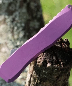 Brand new 🌟 EOS - Elite Outfitting Solutions EOS Harpoon OTF Automatic - Wild Purple Alum. (3.8" Wharncliffe) HAR-04 🛒 -Automatic Knives shop wild purp rzr satin 3 83242.1628107851